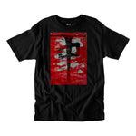 Red Dragon 'Chung Red Wall' Tee - Black