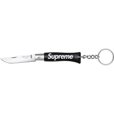 Supreme x Opinel 'No. 4' Knife Keychain - Black