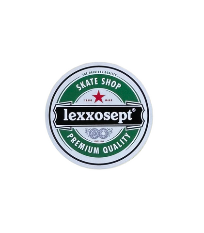 Lexxosept 'Heineken' Sticker - Green