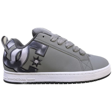 DC Shoes 'Court Graffik' Shoes - Grey/Grey/Grey