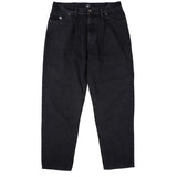 Magenta 'OG' Baggy Jeans - Black