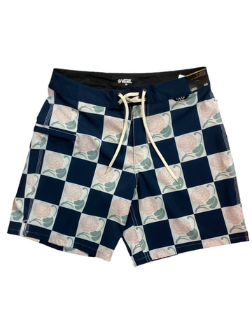 Vans 'The Daily Checkerboard' Swimshorts - Navy