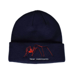 Baker 'Spidermin' Beanie - Navy