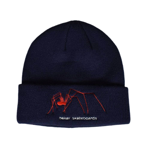Baker 'Spidermin' Beanie - Navy