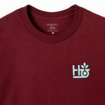 Habitat 'Speed Test' Tee - Maroon