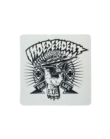 Independent 'Trucks For Life' Sticker - Black