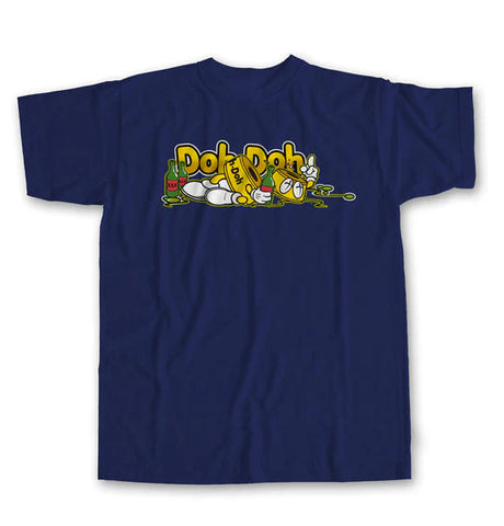 Shorty's 'Doh Doh Yellow' Tee - Navy