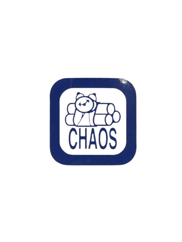 411VM 'Chaos' Sticker - Blue