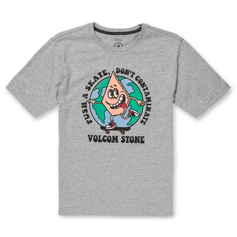 Volcom 'Dont Contaminate' Tee - Grey