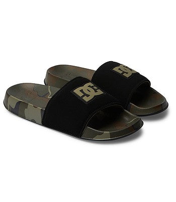 DC Shoes 'Brand Logo SE' Slide - White/Black/Camo