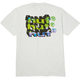 HUF 'Hand Stacked' Tee - White