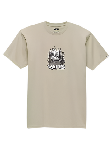 Vans 'Digital Repair' Tee - Olive