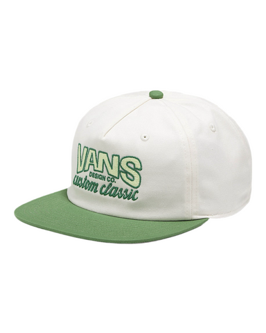 Vans 'Design Co' Cap - White/Fairway Green