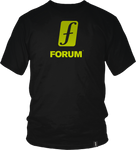 Forum 'Lockup' Tee - Black