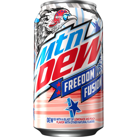 Mtn Dew Soda - Freedom Fusion (355mL)