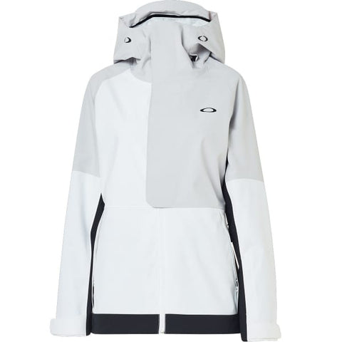 Oakley 'Camelia Shell' Insulated Jacket - White / Grey