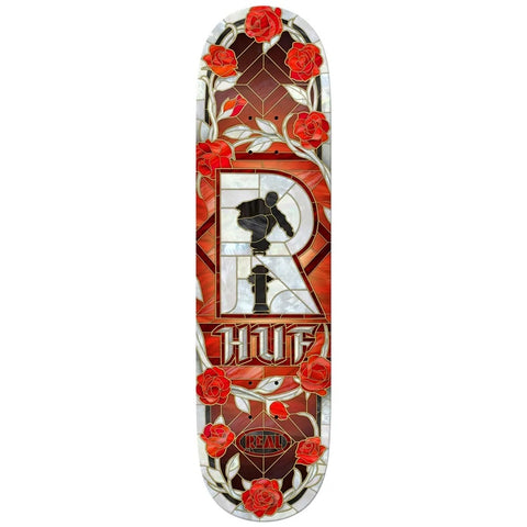 Real 'HUF Cathedral' Deck - Red