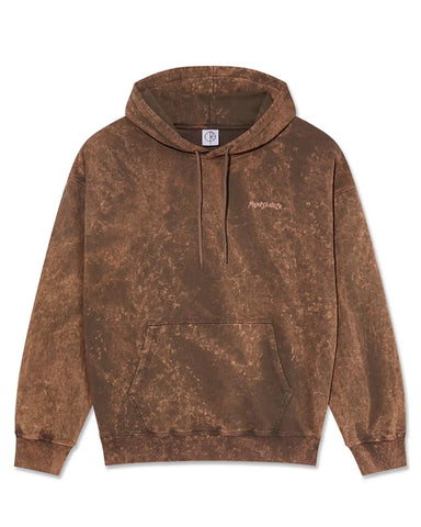 Polar Skate Co. 'Acid Surf Logo' Hoodie - Brown