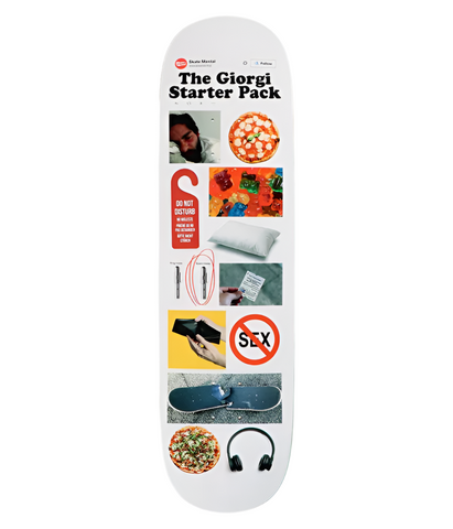 Skate Mental 'Giorgi Starter Pack' Skate Deck - White