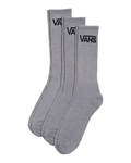 Vans 'Classic Crew' Socks - Grey (3 Pack)