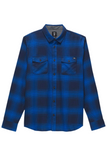 Vans 'Men Monterey III' Shirts - Dark Blue Plaid