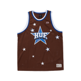 HUF 'All Star' Basketball Jersey - Brown/Blue
