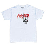 Frosted 'Painter Logo' Tee - White