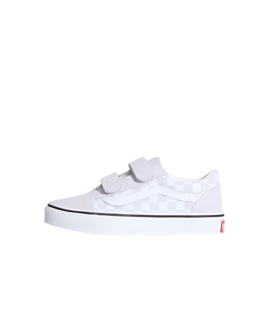 Vans 'Old Skool Velcro' Shoes - Color Theory Checkerboard (Kids)
