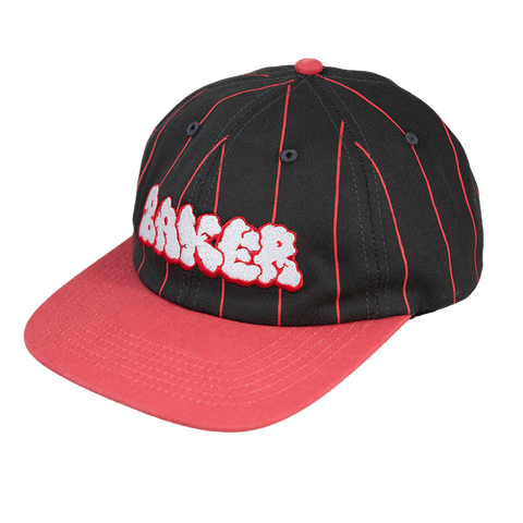 Baker 'Bubble Pin' Snapback  Cap - Black/Red