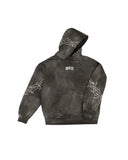 DGK 'Battalion' Heavyweight Sunbleached Hoodie - Black