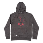 Red Dragon 'OG Logo' Hoodie - Charcoal/Black/Red