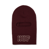 HUF 'Vogel' Balaclava/Beanie - Deep Wine (2in1)