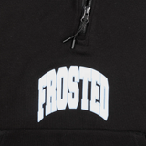 Frosted Skateboards Quarter-Zip Hoodie - Black
