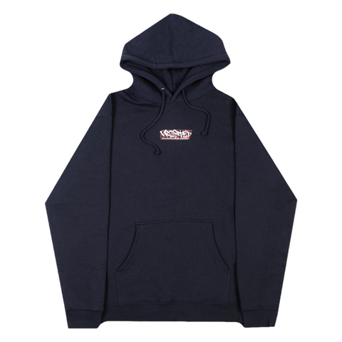 Frosted 'Sandbox Logo' Hoodie - Slate Blue