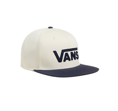 Vans 'Drop V II' SnapBack Cap - White/Blue