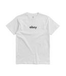 Obey 'Lower Case' Tee - White