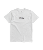 Obey 'Lower Case' Tee - White