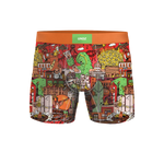UNDZ 'The Great Bagel On Fire' Boxer - Red