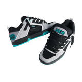 DVS 'Comanche' Shoes - Grey/Black/Teal Suede