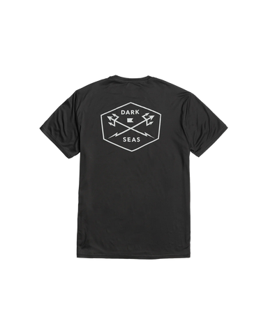 Dark Seas 'No Sweat' Tee - Black