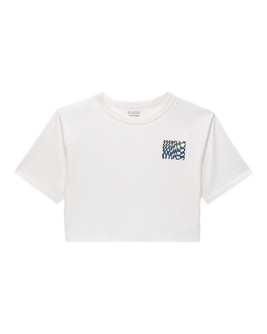 Vans 'Mte Wildthorn Reflective' Cropped Tee - White