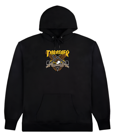 Thrasher x Antihero 'Eaglegram' Hoodie - Black