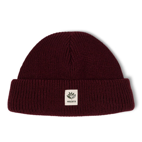 Magenta 'Fam' Beanie - Burgundy