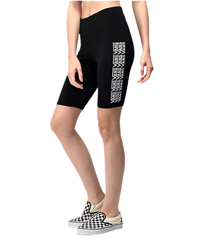 Vans 'Fairwell' Bike Shorts - Black/White