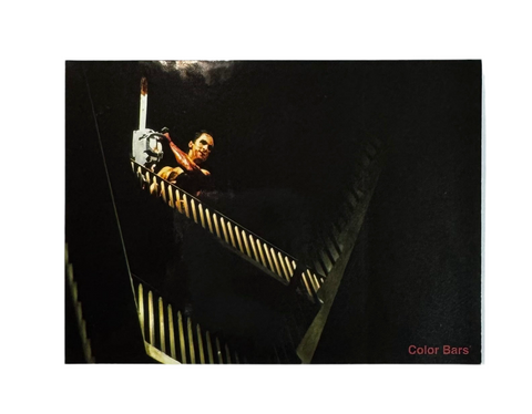 Color Bars x Scarface 'Chainsaw' Sticker - Black