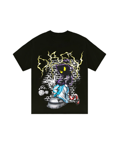 Obey 'Roll The Dice' Oversize Tee - Black