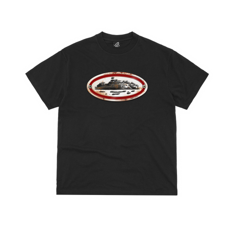 Corteiz 'Rusty' Tee - Black