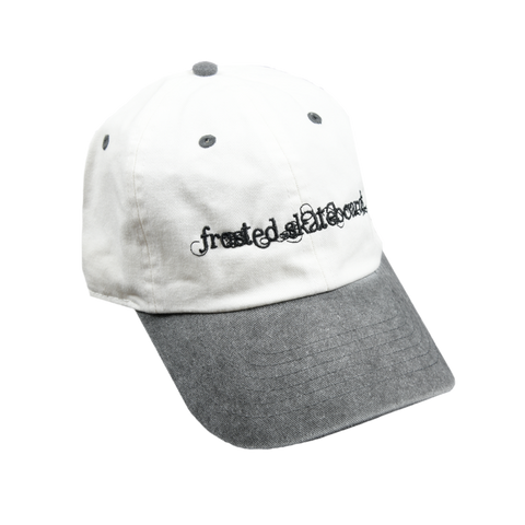 Frosted 'Angels' Cap - Black/White