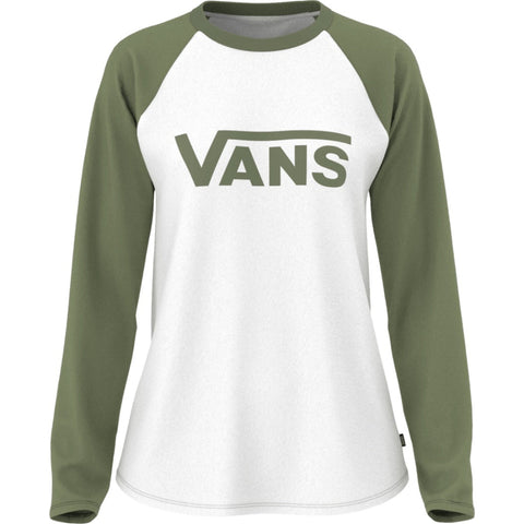 Vans 'Flying V Everyday Raglan' - Green/White