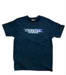 Frosted 'Infinity' Tee - Navy